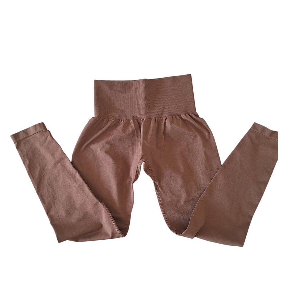 NVGTN Seamless Contour Leggings Brown - Size S